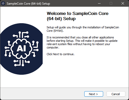 Image: Start Installation